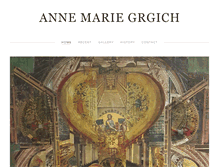 Tablet Screenshot of annegrgich.com